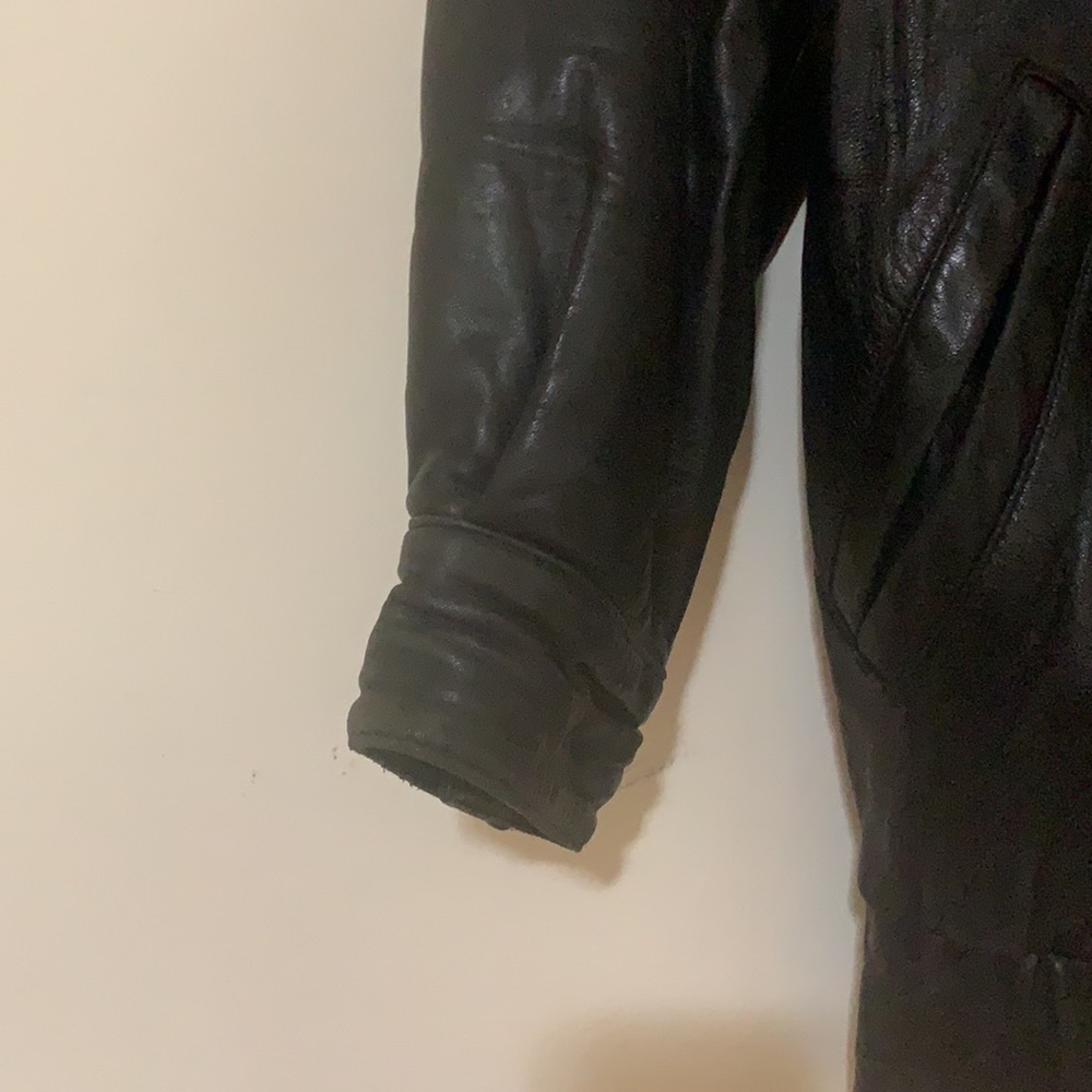 Nicole Miller leather jacket - Picture 3 of 9
